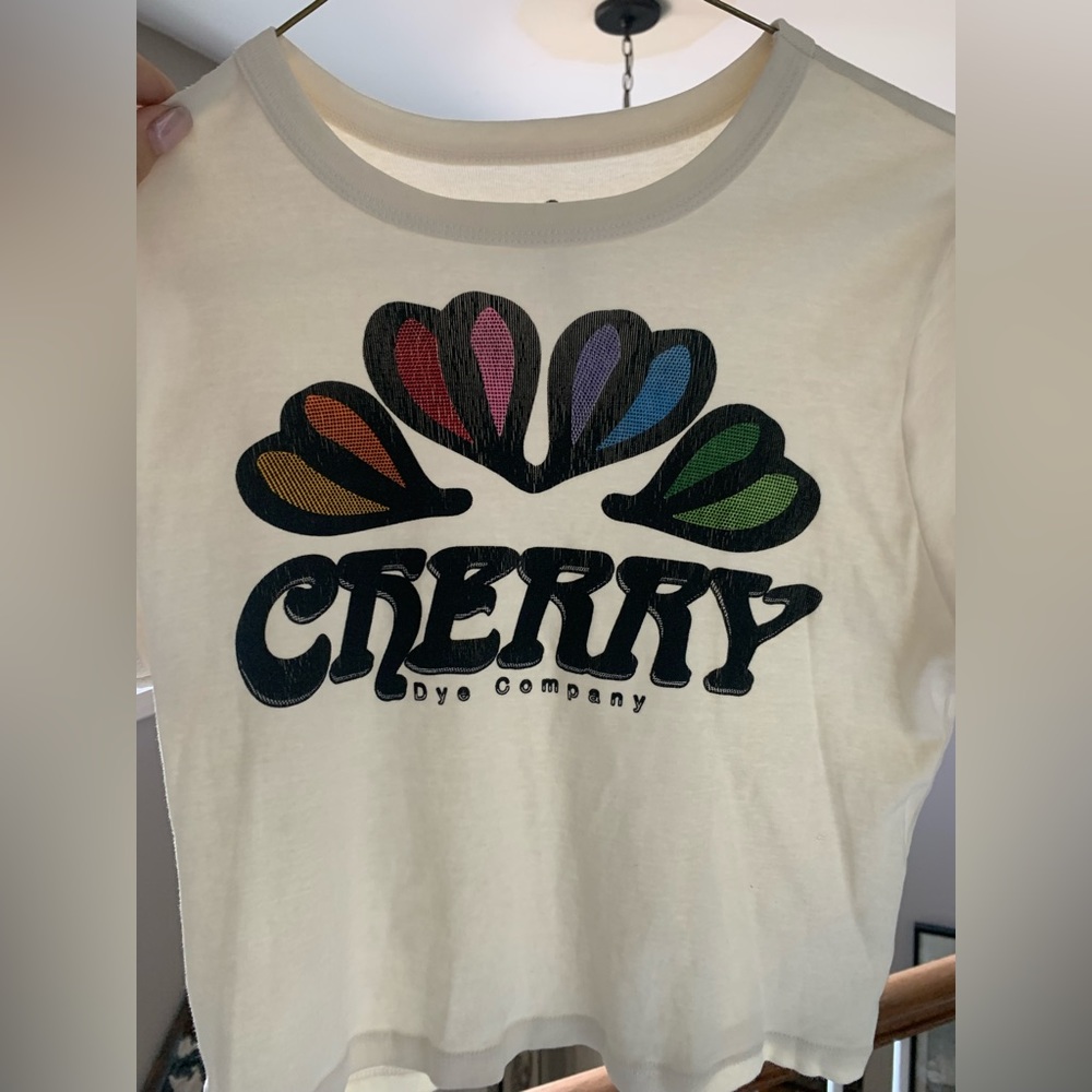 Cherry LA baby tee